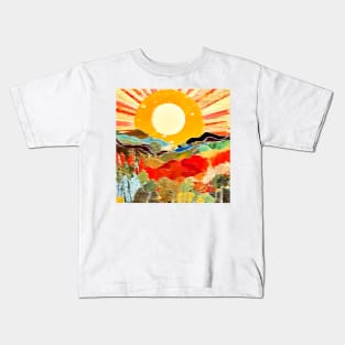 The festival of autumn colors Kids T-Shirt